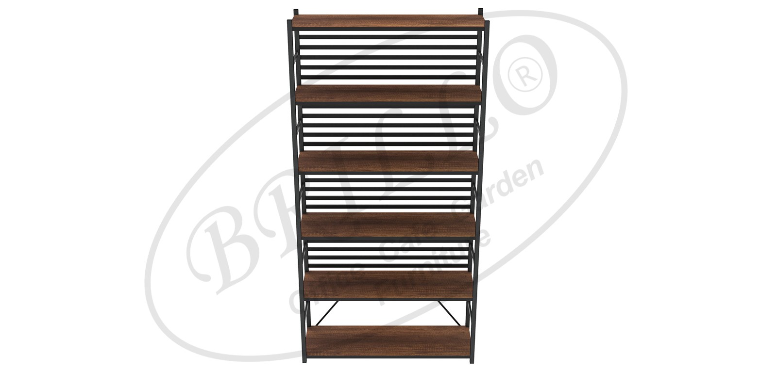 Toli 6'lı Raf 90 cm (Yatay) - Ofis mobilyası - Ofis mobilyaları